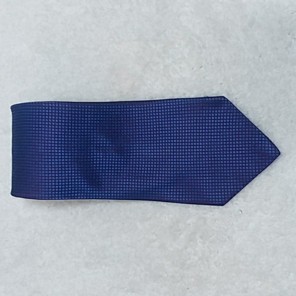 Tommy Hilfiger Blue Iridescent Men's Necktie